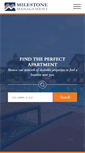 Mobile Screenshot of milestonerents.com